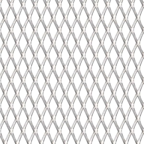 vidaXL Πλέγμα Ανεπτυγμένο 50x50 εκ. / 30x17x2,5 χιλ. Ανοξείδωτο Ατσάλι