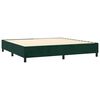 vidaXL &Kappa;&rho;&epsilon;&beta;ά&tau;&iota; Boxspring &mu;&epsilon; &Sigma;&tau;&rho;ώ&mu;&alpha; &Sigma;&kappa;&omicron;ύ&rho;&omicron; &Pi;&rho;ά&sigma;&iota;&nu;&omicron; 200x200&epsilon;&kappa;. &Beta;&epsilon;&lambda;&omicron;ύ&delta;&iota;&nu;&omicron;
