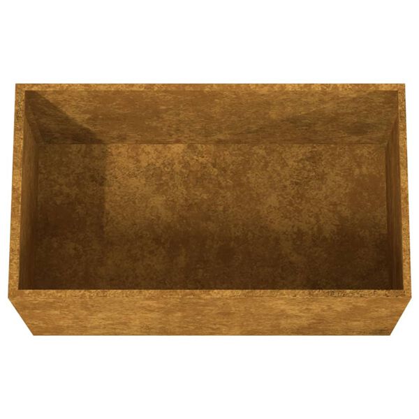 vidaXL Ζαρντινιέρα 62x40x39 εκ. Ατσάλι Σκληρυθέν στον Αέρα