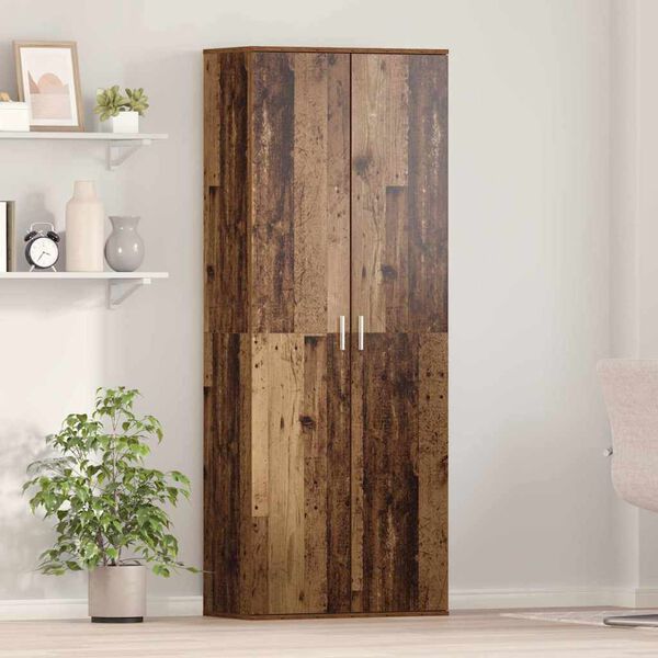 vidaXL Highboard &Pi;&alpha;&lambda;&iota;ό &xi;ύ&lambda;&omicron; 70 x 33.5 x 180 &epsilon;&kappa;. &Epsilon;&pi;&epsilon;&xi;&epsilon;&rho;&gamma;&alpha;&sigma;&mu;έ&nu;&omicron; &xi;ύ&lambda;&omicron;