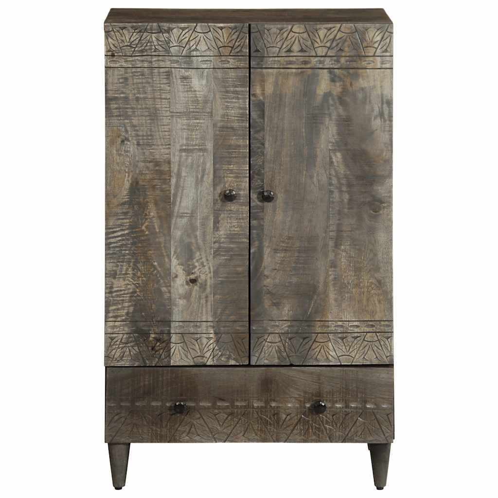 vidaXL Highboard 60x33x110 cm μασίφ ξύλο Mango