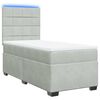vidaXL &Kappa;&rho;&epsilon;&beta;ά&tau;&iota; Boxspring &mu;&epsilon; &Sigma;&tau;&rho;ώ&mu;&alpha; &Alpha;&nu;&omicron;&iota;&chi;&tau;ό &Gamma;&kappa;&rho;&iota; 90x190 &epsilon;&kappa;. &Beta;&epsilon;&lambda;&omicron;ύ&delta;&iota;&nu;&omicron;
