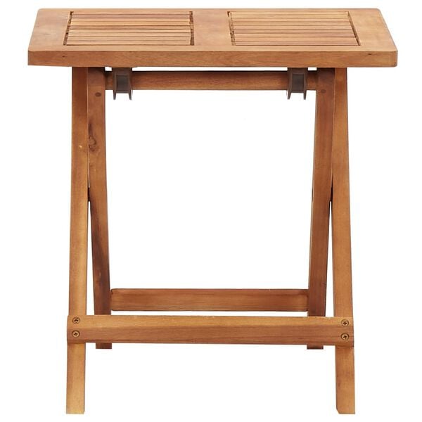 vidaXL Τραπεζάκι Κήπου Πτυσσόμενο 40 x 40 x 40 εκ. Μασίφ Ξύλο Ακακίας