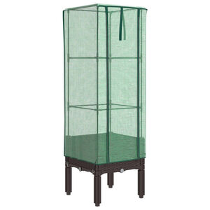 vidaXL &Zeta;&alpha;&rho;&nu;&tau;&iota;&nu;&iota;έ&rho;&alpha; &Upsilon;&pi;&epsilon;&rho;&upsilon;&psi;. &Kappa;ά&lambda;&upsilon;&mu;&mu;&alpha; &Theta;&epsilon;&rho;&mu;&omicron;&kappa;&eta;&pi;ί&omicron;&upsilon; Ό&psi;&eta; &Rho;&alpha;&tau;ά&nu; 40x40x140 &epsilon;&kappa;.