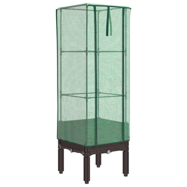 vidaXL &Zeta;&alpha;&rho;&nu;&tau;&iota;&nu;&iota;έ&rho;&alpha; &Upsilon;&pi;&epsilon;&rho;&upsilon;&psi;. &Kappa;ά&lambda;&upsilon;&mu;&mu;&alpha; &Theta;&epsilon;&rho;&mu;&omicron;&kappa;&eta;&pi;ί&omicron;&upsilon; Ό&psi;&eta; &Rho;&alpha;&tau;ά&nu; 40x40x140 &epsilon;&kappa;.