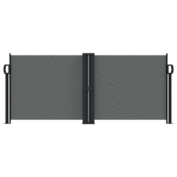 vidaXL Σκίαστρο Πλαϊνό Συρόμενο Ανθρακί 100 x 600 εκ.
