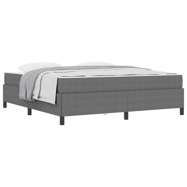 vidaXL Σκελετός Κρεβατιού Ανοιχτό γκρι 180 x 200 cm Βελούδο