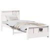 vidaXL &Sigma;&kappa;&epsilon;&lambda;&epsilon;&tau;ό&sigmaf; &Kappa;&rho;&epsilon;&beta;&alpha;&tau;&iota;&omicron;ύ &Lambda;&epsilon;&upsilon;&kappa;ό 75 x 190 cm &Epsilon;&pi;&epsilon;&xi;&epsilon;&rho;&gamma;&alpha;&sigma;&mu;έ&nu;&omicron; &xi;ύ&lambda;&omicron;