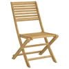 vidaXL Καρέκλες Κήπου Πτυσσόμενες 4 τεμ 48,5x61,5x87 εκ. Μασίφ Ακακία
