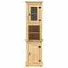 vidaXL Ντουλάπι Μπάνιου Corona 50x40x185 εκ. από Μασίφ Ξύλο Πεύκου
