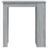 vidaXL Τραπέζι Μπαρ με Ράφια Sonoma Δρυς 102x50x103,5εκ. Επεξεργ. Ξύλο