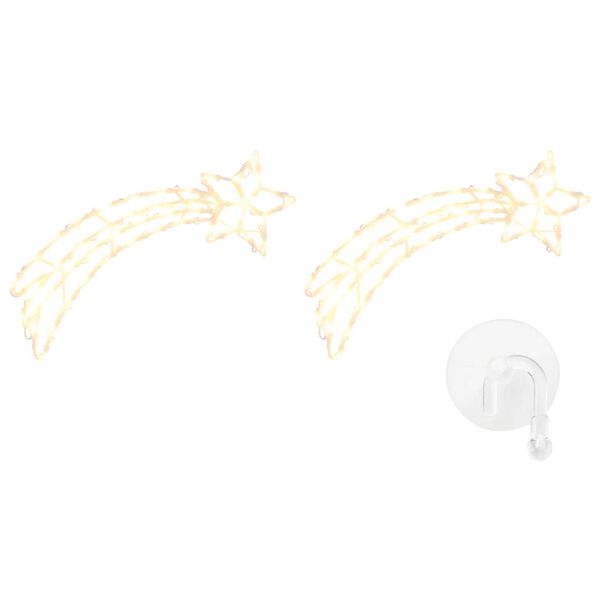 vidaXL &Chi;&rho;&iota;&sigma;&tau;&omicron;&upsilon;&gamma;&epsilon;&nu;&nu;&iota;ά&tau;&iota;&kappa;&alpha; &phi;ώ&tau;&alpha; Shooting Star Silhouette 2 &tau;&epsilon;&mu;ά&chi;&iota;&alpha;