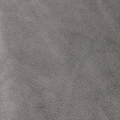 vidaXL Κουβέρτα Βαρύτητας με Κάλυμμα Γκρι 120x180 εκ. 5 κ. Υφασμάτινη