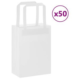 vidaXL &Chi;ά&rho;&tau;&iota;&nu;&epsilon;&sigmaf; &sigma;&alpha;&kappa;&omicron;ύ&lambda;&epsilon;&sigmaf; 50 &tau;&epsilon;&mu;ά&chi;&iota;&alpha; &mu;&epsilon; &chi;&epsilon;&rho;&omicron;ύ&lambda;&iota;&alpha; &Lambda;&epsilon;&upsilon;&kappa;ό 15x8x21 &epsilon;&kappa;.