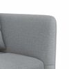 vidaXL Καναπές Κρεβάτι Γωνιακός Αν. Γκρι 275x140x70 εκ. Υφασμάτινος