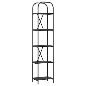 vidaXL &Rho;ά&phi;&iota; &Beta;&iota;&beta;&lambda;ί&omega;&nu; 5 &epsilon;&pi;&iota;&pi;έ&delta;&omega;&nu; 40 x 30 x 183 &epsilon;&kappa; &Epsilon;&pi;&epsilon;&xi;&epsilon;&rho;&gamma;&alpha;&sigma;&mu;έ&nu;&omicron; &xi;ύ&lambda;&omicron;