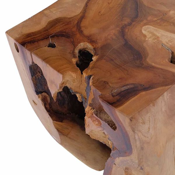 vidaXL Σκαμπό από Μασίφ Ξύλο Teak