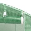 vidaXL Θερμοκήπιο Πράσινο 50 μ² 10 x 5 x 2,3 μ. με Ατσάλινο Πλαίσιο