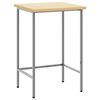 vidaXL &Gamma;&omega;&nu;&iota;&alpha;&kappa;ό &tau;&rho;&alpha;&pi;έ&zeta;&iota; &Gamma;&kappa;&rho;&iota; 55 x 55 x 85 cm &Chi;ά&lambda;&upsilon;&beta;&alpha;&sigmaf; &kappa;&alpha;&iota; &Mu;&eta;&chi;&alpha;&nu;&iota;&kappa;ά &Xi;ύ&lambda;&alpha;
