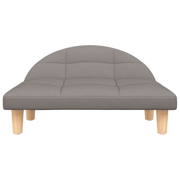 vidaXL Κρεβάτι Σκύλου Taupe 70 x 52 x 30 εκ. Υφασμάτινο
