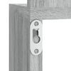 vidaXL Γωνιακή Ραφιέρα Τοίχου Γκρι Sonoma 20x20x127,5 εκ. Επεξερ. Ξύλο
