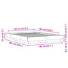 vidaXL Πλαίσιο Κρεβατιού Γκρι Sonoma 120 x 190 εκ. Επεξεργασμένο Ξύλο