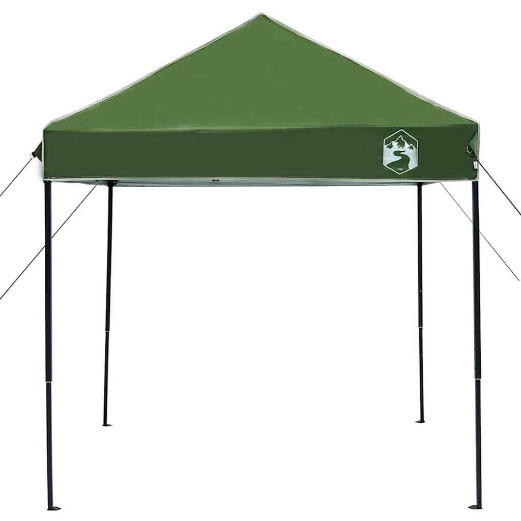 vidaXL Σκηνή Canopy Pop-up Πράσινο 200 x 200 cm ύφασμα