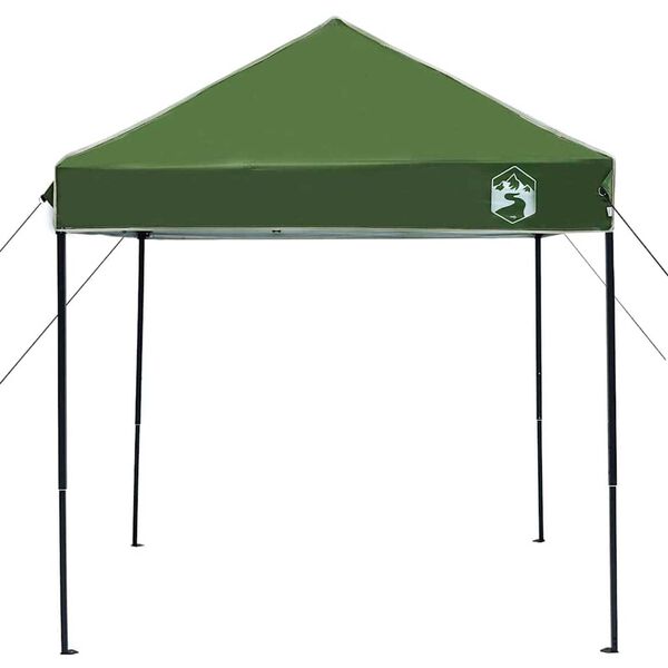 vidaXL Σκηνή Canopy Pop-up Πράσινο 200 x 200 cm ύφασμα
