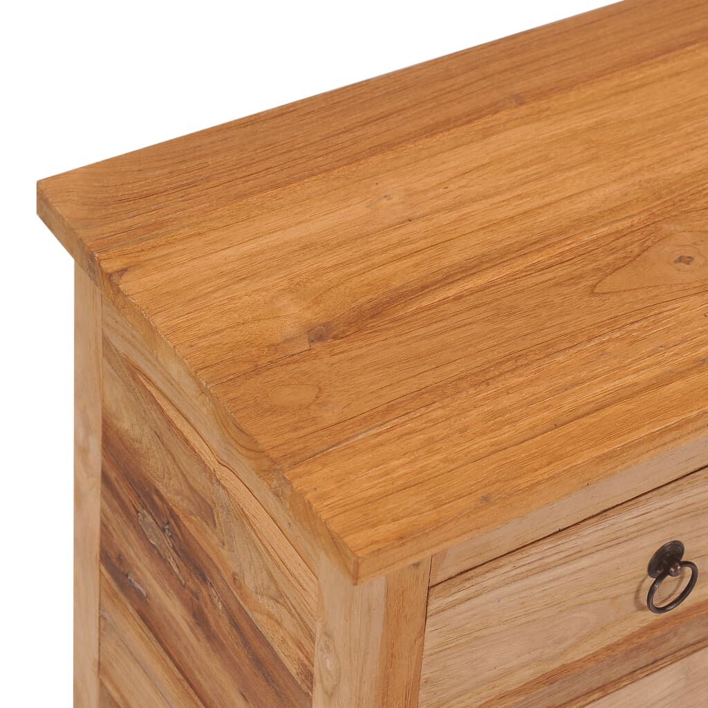 vidaXL Συρταριέρα 78 x 35 x 80 εκ. από Μασίφ Ξύλο teak