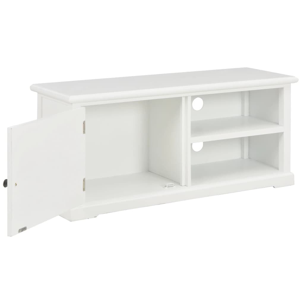 vidaXL Έπιπλο Τηλεόρασης Λευκό 90 x 30 x 40 εκ. Ξύλινο