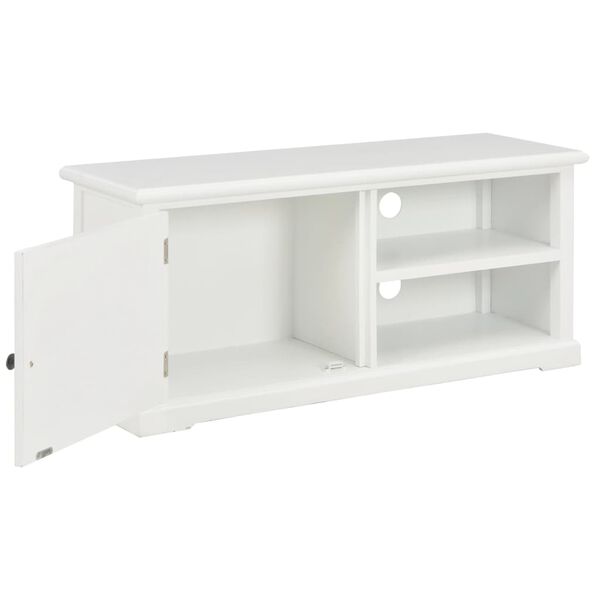 vidaXL Έπιπλο Τηλεόρασης Λευκό 90 x 30 x 40 εκ. Ξύλινο