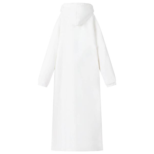 vidaXL Φούτερ-κουβέρτα Λευκό xl Φλις και Φλανέλ