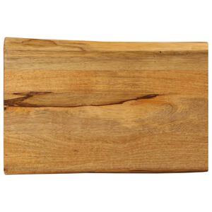 vidaXL &Epsilon;&pi;&iota;&phi;ά&nu;&epsilon;&iota;&alpha; &Tau;&rho;&alpha;&pi;&epsilon;&zeta;&iota;&omicron;ύ 50x40x2,5 &epsilon;&kappa;. Live Edge &Mu;&alpha;&sigma;ί&phi; &Xi;ύ&lambda;&omicron; &Mu;ά&nu;&gamma;&kappa;&omicron;