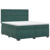vidaXL &Kappa;&rho;&epsilon;&beta;ά&tau;&iota; box spring &mu;&epsilon; &sigma;&tau;&rho;ώ&mu;&alpha; &Sigma;&kappa;&omicron;ύ&rho;&omicron; &Pi;&rho;ά&sigma;&iota;&nu;&omicron; 200 x 200 cm
