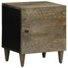 vidaXL &kappa;&omicron;&mu;&omicron;&delta;ί&nu;&omicron; &nu;&tau;&omicron;&upsilon;&lambda;ά&pi;&iota; &alpha;&nu;&omicron;&iota;&chi;&tau;ό &gamma;&kappa;&rho;&iota; 40x33x46 cm &mu;&alpha;&sigma;ί&phi; &xi;ύ&lambda;&omicron; Mango
