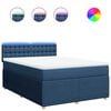 vidaXL &Kappa;&rho;&epsilon;&beta;ά&tau;&iota; Boxspring &mu;&epsilon; &Sigma;&tau;&rho;ώ&mu;&alpha; &Mu;&pi;&lambda;&epsilon; 140x200 &epsilon;&kappa;. &Upsilon;&phi;&alpha;&sigma;&mu;ά&tau;&iota;&nu;&omicron;