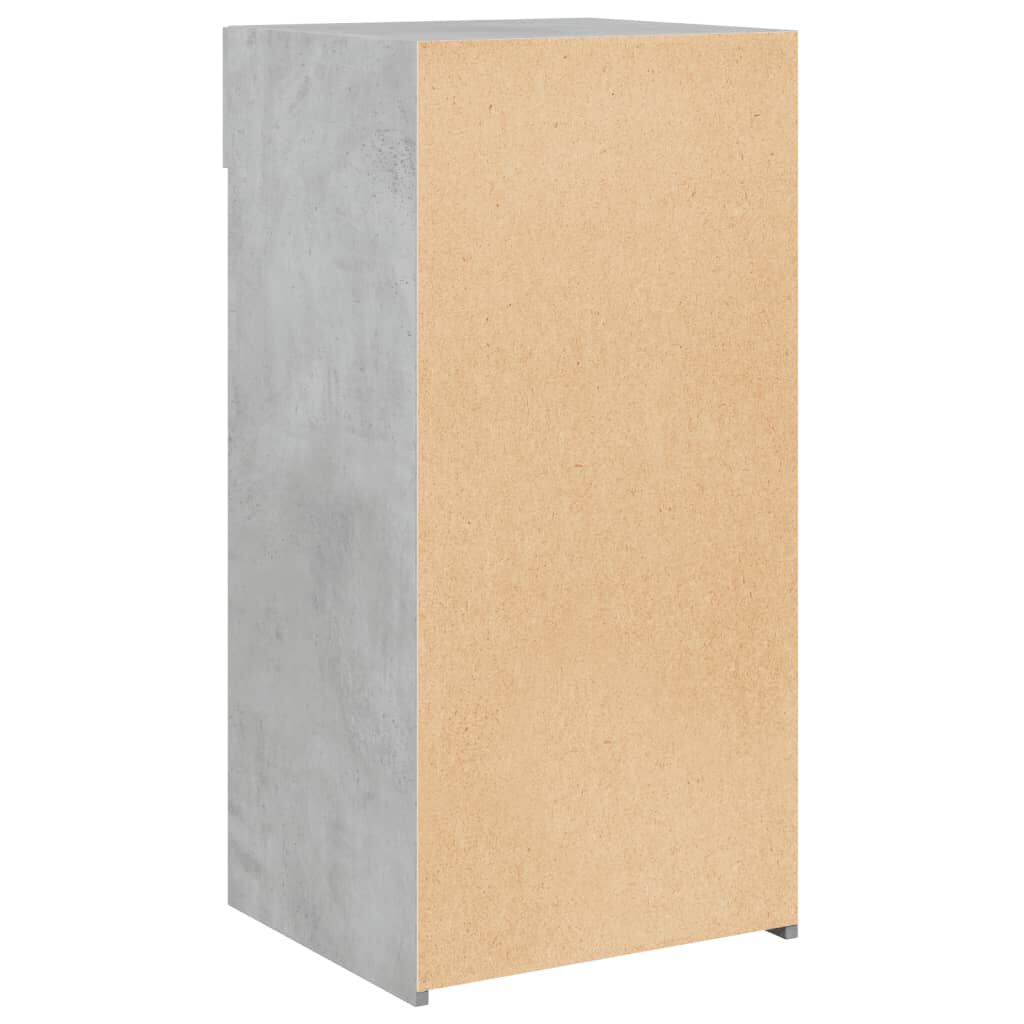 vidaXL Ντουλάπι Γκρι Σκυροδέματος 45x42,5x93 εκ. Επεξεργασμένο Ξύλο