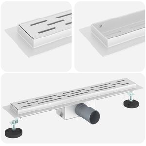 vidaXL &Epsilon;&kappa;&rho;&omicron;ή &nu;&tau;&omicron;&upsilon;&sigmaf; &mu;&epsilon; &sigma;&chi;έ&delta;&iota;&omicron; &gamma;&rho;&alpha;&mu;&mu;ή&sigmaf; &Alpha;&sigma;&eta;&mu;ί 50 cm &Alpha;&nu;&omicron;&xi;&epsilon;ί&delta;&omega;&tau;&omicron; &Alpha;&tau;&sigma;ά&lambda;&iota; 304