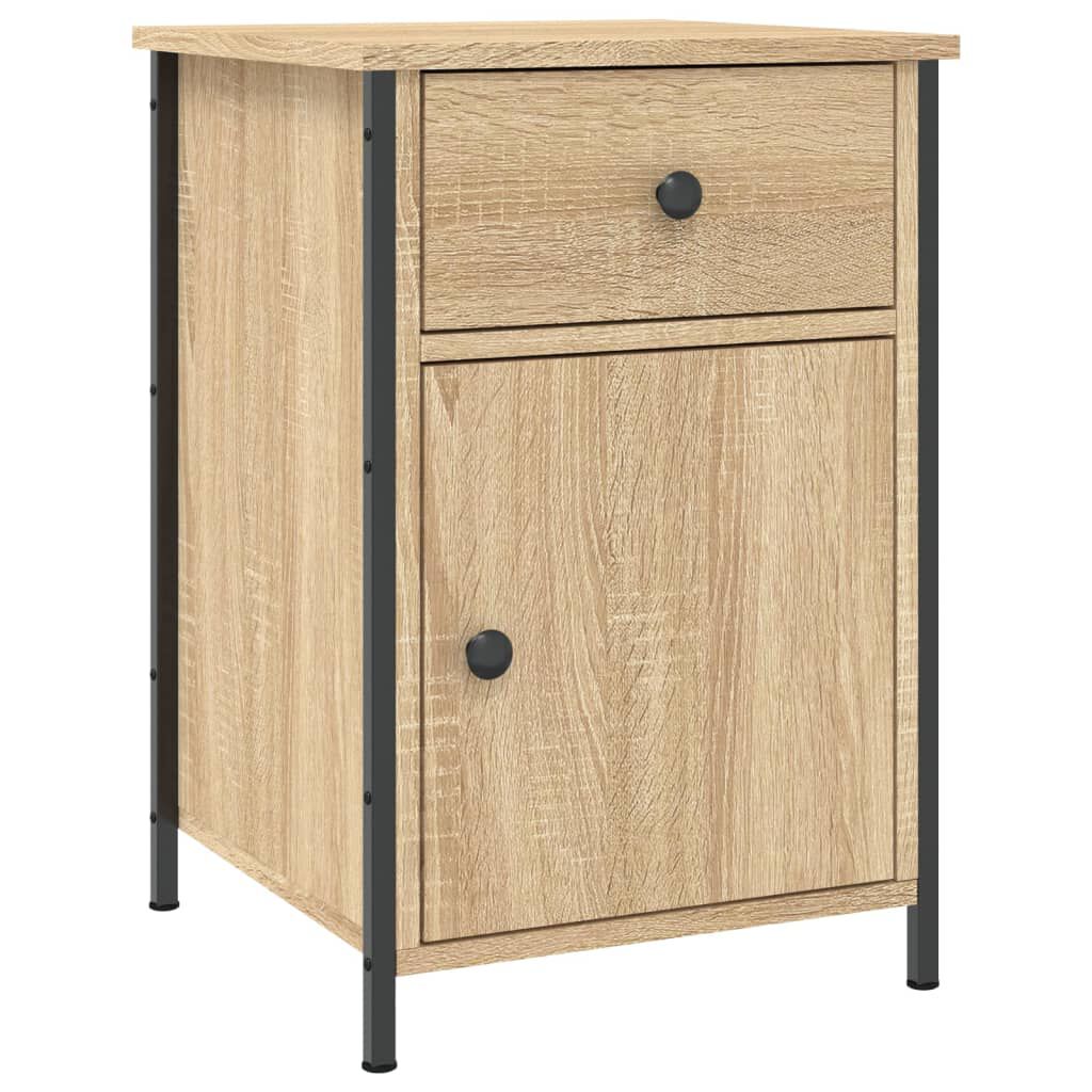 vidaXL Κομοδίνο Sonoma Δρυς 40 x 42 x 60 εκ. από Επεξεργασμένο Ξύλο