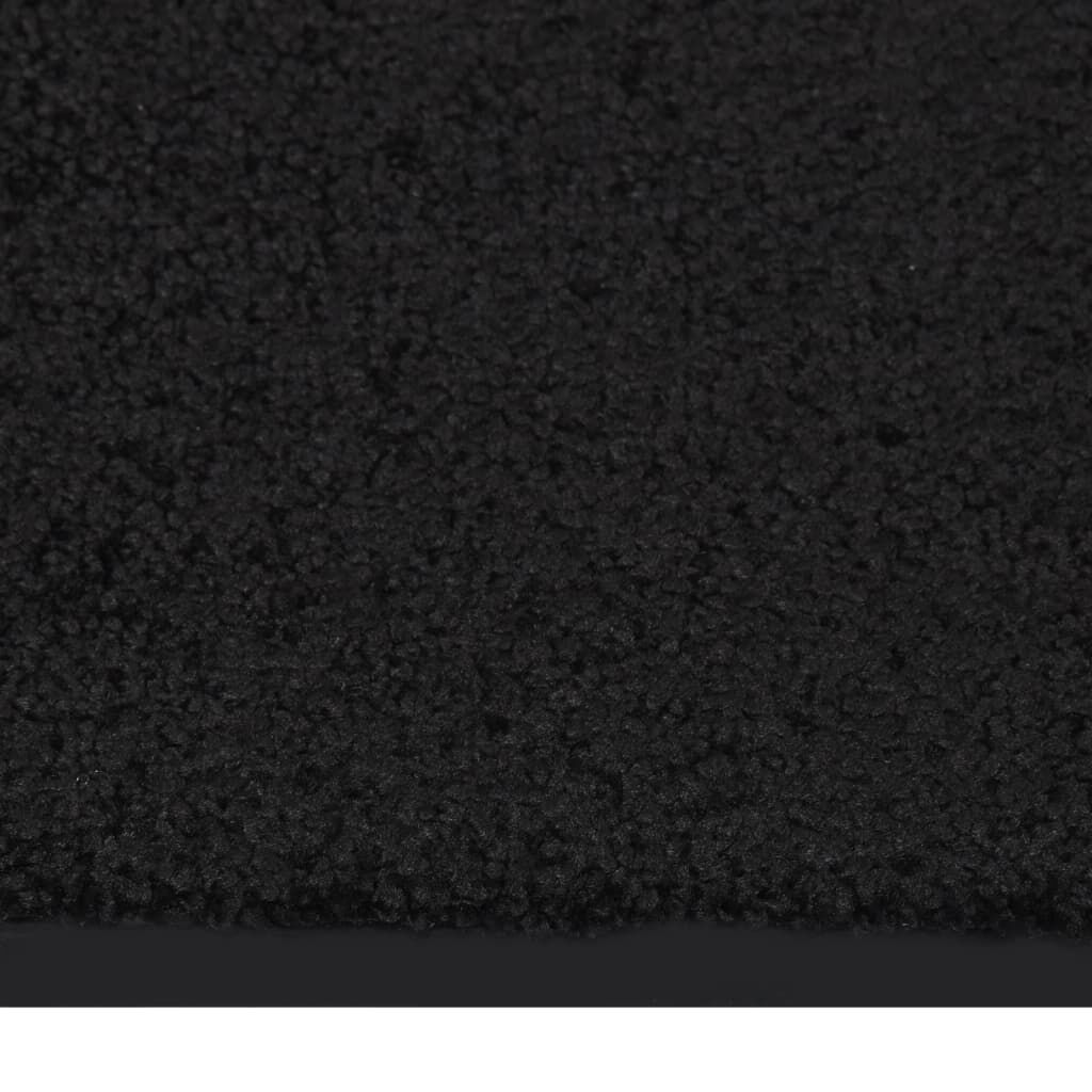 vidaXL Πατάκι Εισόδου Μαύρο 80 x 120 εκ.