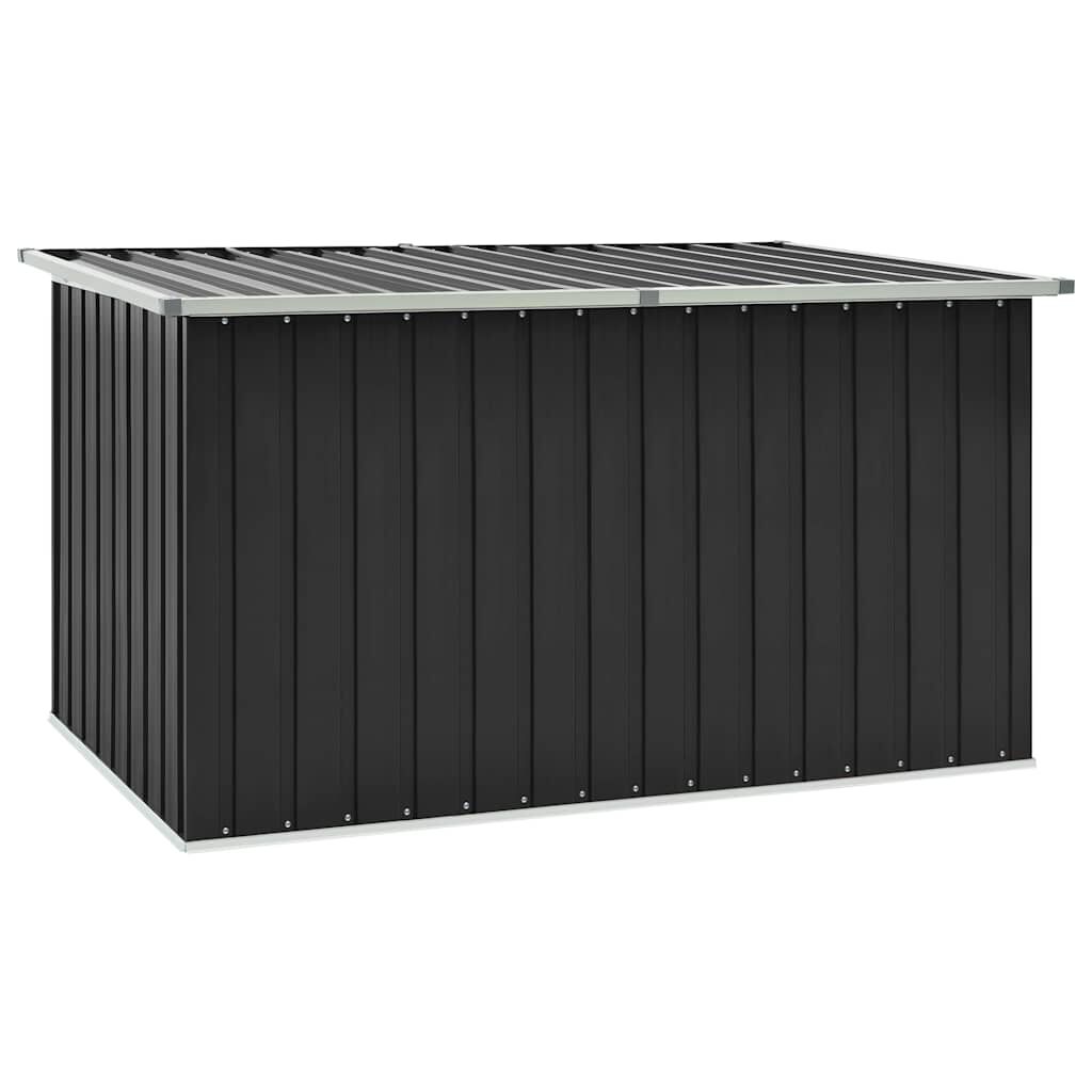 vidaXL Μπαούλο Αποθήκευσης Κήπου Ανθρακί 171 x 99 x 93 εκ.