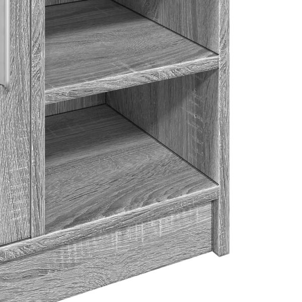 vidaXL Ντουλάπι Νιπτήρα Grey Sonoma 63x29x55 εκ. Επεξεργασμένο Ξύλο