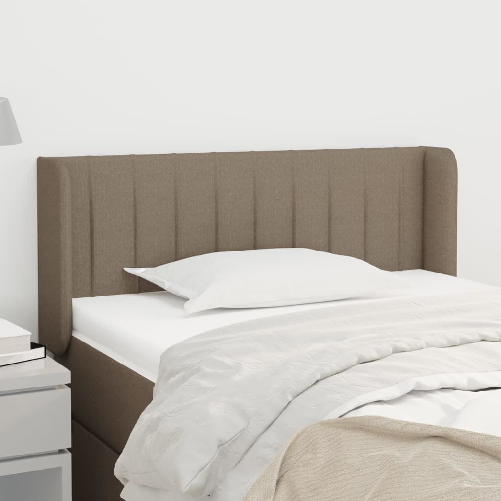 vidaXL Κεφαλάρι με Πτερύγια Taupe 83x16x78/88 εκ. Υφασμάτινο