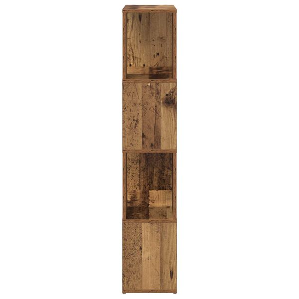 vidaXL Κέντρο ψυχαγωγίας Καφέ 60 x 24 x 124 εκ Επεξεργασμένο ξύλο