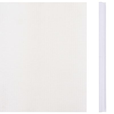 vidaXL Περίφραξη Προστατευτική Λευκή 70 x 0,19 μ. από PVC
