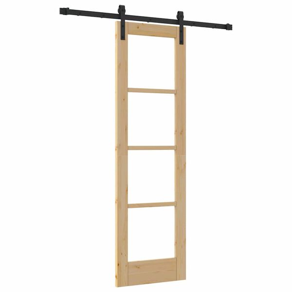 vidaXL Συρόμενη Πόρτα Άλλο ORKDAL Καφέ 61 x 198.5 εκ.