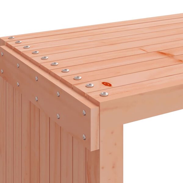 vidaXL Παγκάκι Κήπου Επεκτάσιμο 212,5x40,5x45 εκ. Μασίφ Ψευδοτσούγκα