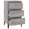 vidaXL Κομοδίνο Γκρι Sonoma 40x35x70 εκ. από Επεξεργασμένο Ξύλο