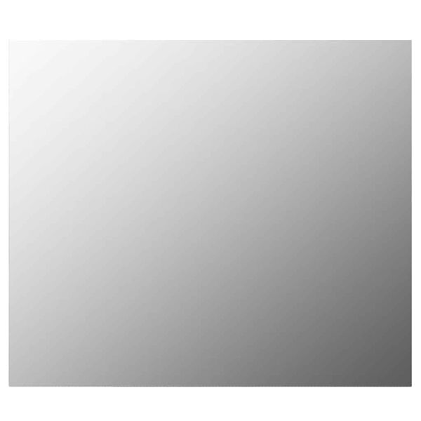 vidaXL Καθρέφτης 80 x 60 εκ. Γυάλινος Χωρίς Πλαίσιο