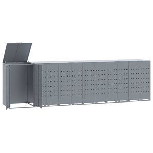 vidaXL &Pi;&lambda;&alpha;ί&sigma;&iota;&omicron; &Kappa;ά&delta;&omega;&nu; &Alpha;&pi;&omicron;&rho;&rho;&iota;&mu;&mu;ά&tau;&omega;&nu; 6 &Kappa;ά&delta;&omicron;&iota; &Gamma;&kappa;&rho;&iota; 414x79x117 &epsilon;&kappa;. &Alpha;&tau;&sigma;ά&lambda;&iota;
